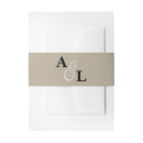 Recherche de taupe cartes invitations Monogramme