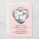 Recherche de coeur argenté invitations Invités