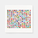 Recherche de drapeaux du monde serviettes Motif