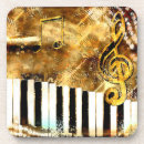 Recherche de piano dessous de verres Ivoire