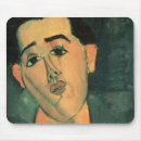 Recherche de modigliani tapis souris Portrait