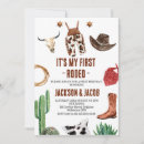 Recherche de my first rodeo invitations Vache