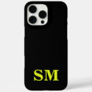 Recherche de jaune et noir iphone coques Moderne