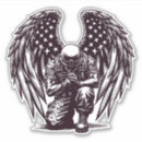Recherche de drapeau américain noir et blanc autocollants Amérique