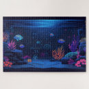 Recherche de aquarium puzzles Corail