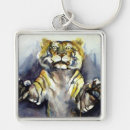Recherche de tigre blanc porteclés Animal