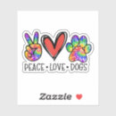 Recherche de paix autocollants Teindre