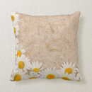 Recherche de marguerite coussins Arrière plan