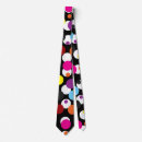 Recherche de papier noir cravates Pois
