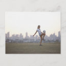 Recherche de ballon de football cartes postales Vitalité