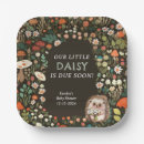 Recherche de woodland baby shower assiettes Capricieux