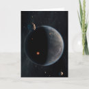 Recherche de planétaire vœux cartes Extrasolaire