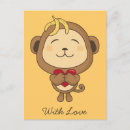 Recherche de banane singe posters Dessin animé
