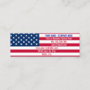 Recherche de american flag visitenkarten Usa