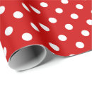 Recherche de pois rouge et blanc papier cadeau Anniversaire