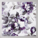 Recherche de fleurs de prune posters Aquarelle