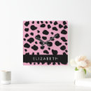 Recherche de vache rose horloges Animal de ferme