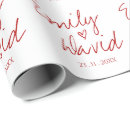Recherche de mariés papier cadeau Script