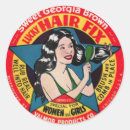 Recherche de cheveux autocollants Styliste