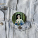 Recherche de belle femme badges Illustration