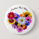 Recherche de de fleur de coeur badges Nature