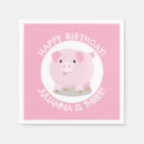 Recherche de porcelet serviettes Dessin