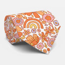 Recherche de retro cravates Orange