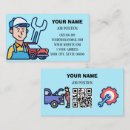 Recherche de mécanicien automobile cartes visite Technicien