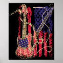 Recherche de vintage guitare posters Américain