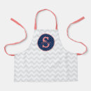 Recherche de chevron bleu tabliers Monogramme