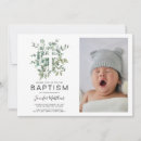Recherche de eucalyptus baptême invitations Tendance