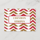 Recherche de rayures de zigzag cartes visite Motif