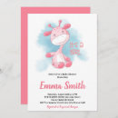 Recherche de giraffe baby shower fille invitations Pour enfants