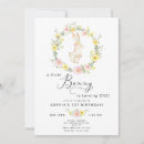 Recherche de petit lapin invitations Rose