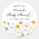 Recherche de décoration baby shower fille autocollants Bébé en fleurs