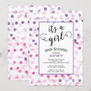 Recherche de polka dot baby shower invitations Moderne