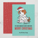 Recherche de noël beagle cartes postales Vacances heureuses