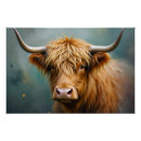 Recherche de highland cow posters Vache à haute altitude