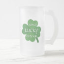 Recherche de irlandais chanceux chopes Jour de st patrick