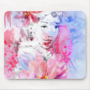 Recherche de belle fille tapis souris Dessin