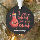 Recherche de ketchup ornements Sauce