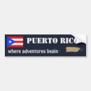 Recherche de porto rico voiture autocollants Drapeau