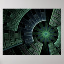 Recherche de labyrinthe posters Géométrique