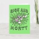 Recherche de network vœux cartes Rick and morty