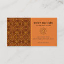 Recherche de motif asiatique cartes visite Indien