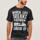 Recherche de dépanneuse tshirts Conducteur de dépanneuse