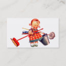 Recherche de travaux du ménage cartes visite Domestique