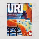 Recherche de drapeau de la suisse cartes postales Vintage