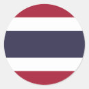 Recherche de drapeau thaïlande de de autocollants Pays