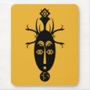 Recherche de tribal africain tapis souris Masque